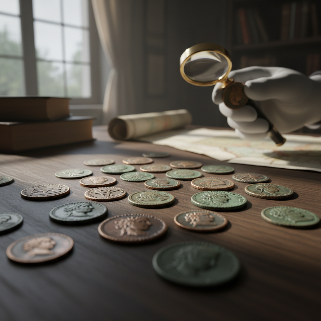 Descubra se suas moedas são raras e valiosas com inteligência artificial