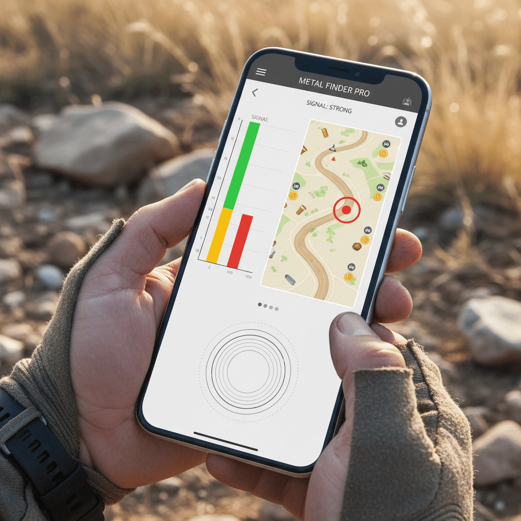 Aplicativo para encontrar ouro: como funcionam os detectores digitais