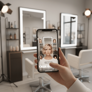 Como visualizar cortes de cabelo antes de ir ao salão com aplicativo