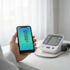 Que tal monitorar e medir sua pressão arterial pelo celular