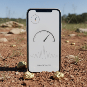 Como encontrar ouro com detector de metais no celular