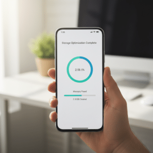 Como liberar espaço no celular com um aplicativo de limpeza de memória