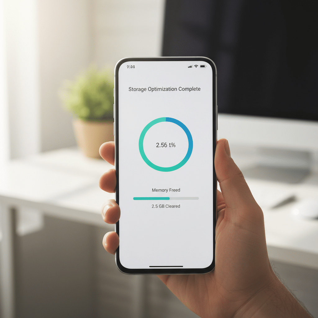 Como liberar espaço no celular com um aplicativo de limpeza de memória