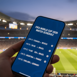 Acompanhe os horários dos jogos da Copa do Mundo 2026 com nosso aplicativo
