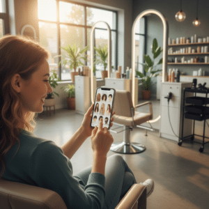 Teste penteados e cortes de cabelo com IA antes de ir ao salão de beleza