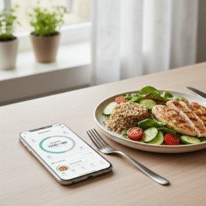 Como contar calorias da comida com um aplicativo prático