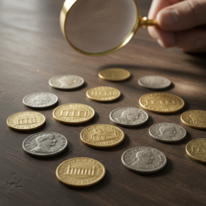 Descubra se suas moedas são raras e valiosas com inteligência artificial