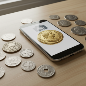 Guia prático para identificar moedas raras com seu celular