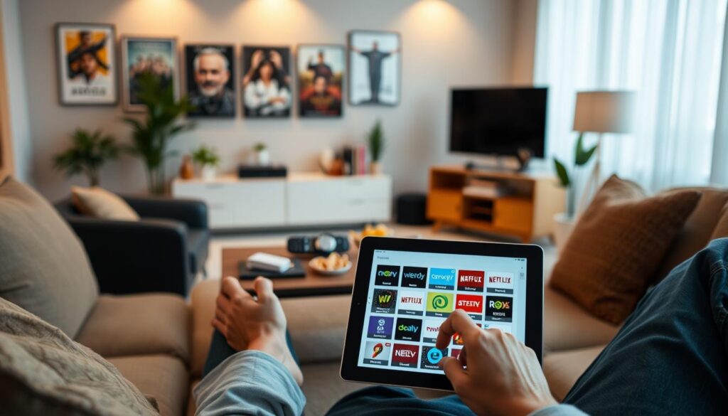 critérios seleção aplicativo streaming