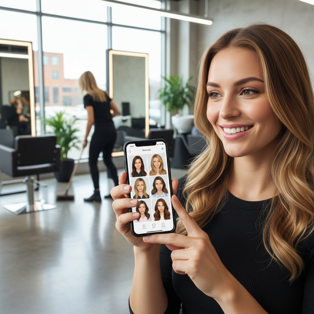 Visualize seu novo corte de cabelo usando IA antes de ir ao salão