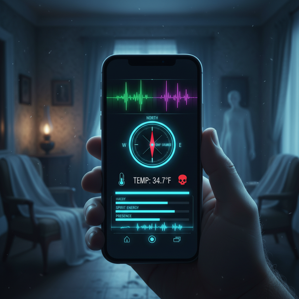 Como funciona um aplicativo detector de fantasma e o que esperar dele