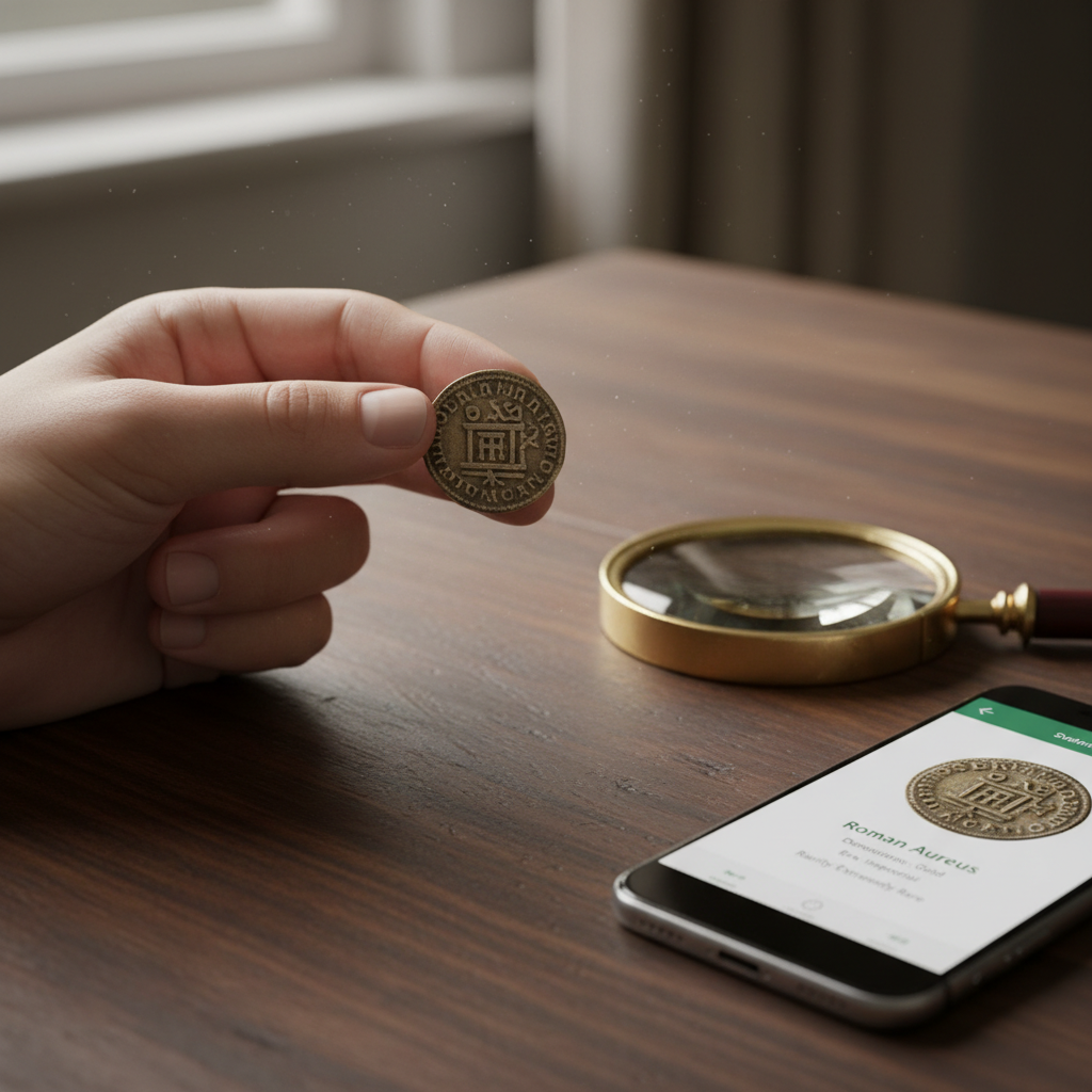 Como encontrar moedas raras com aplicativos especializados