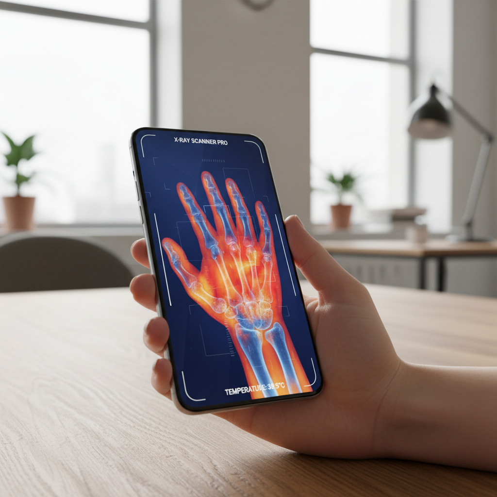 Como usar seu celular como raio x: conheça os aplicativos que funcionam