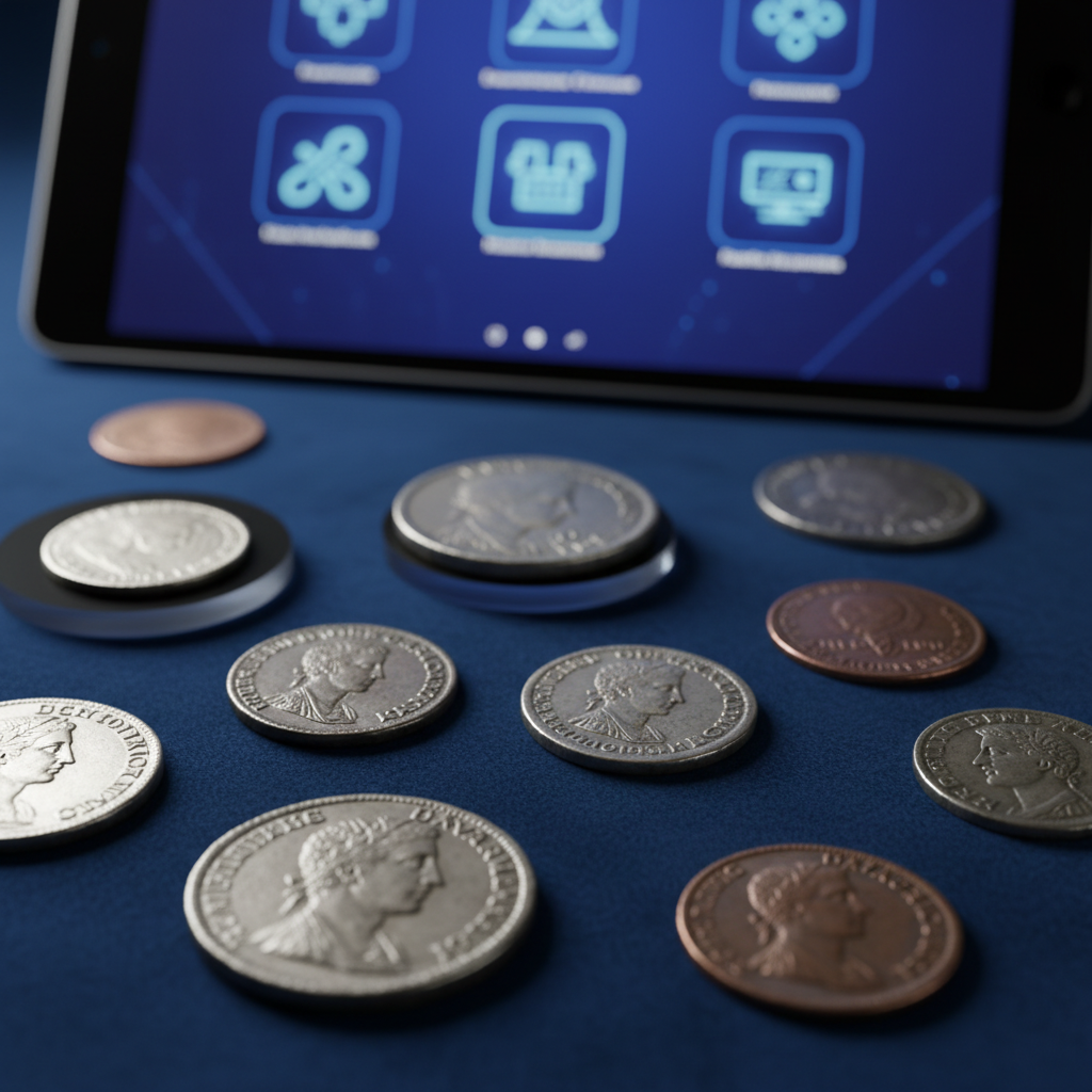 Identifique moedas raras e valiosas usando inteligência artificial