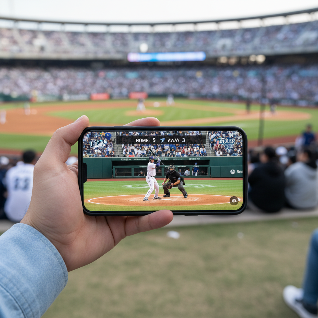 Como assistir beisebol no celular ao vivo e sem complicações