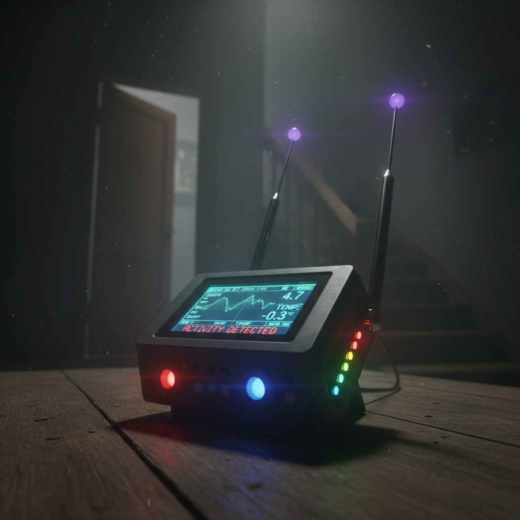 Como funciona um detector de fantasmas de verdade