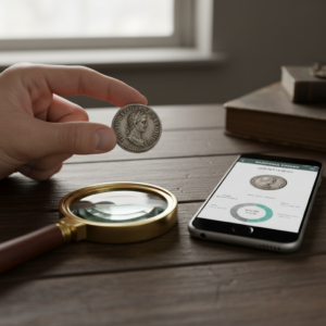 Como encontrar moedas raras com aplicativos especializados