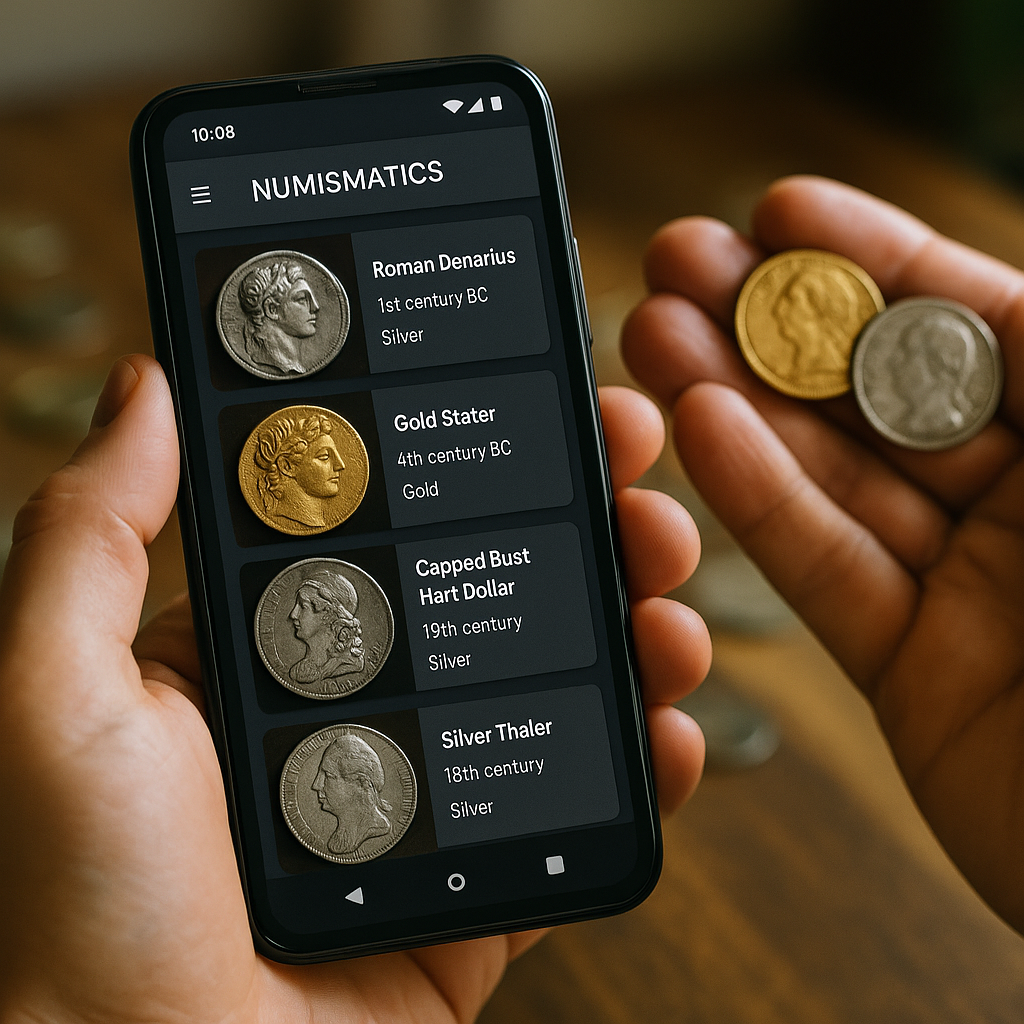Melhor Aplicativo para Android para Encontrar Moedas Raras