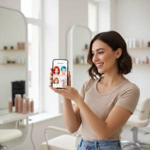 Experimente novos estilos de cabelo com IA antes de ir ao salão