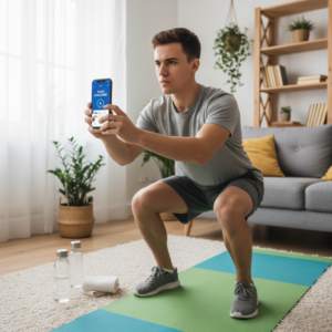 Como queimar caloria em casa com aplicativos: guia prático para treinar no celular