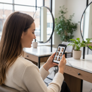 Experimente cortes de cabelo com IA antes de ir ao salão