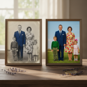 Como dar vida a fotos antigas com aplicativos de restauração