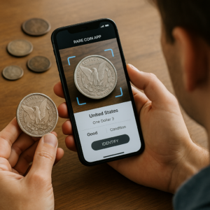 Aplicativo de Moedas Raras: Identifique e Avalie