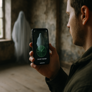 Aplicativo Identificador de Fantasmas Perto de Você