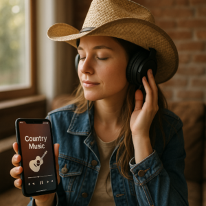 Ouça as Melhores Músicas Country nesse Super Aplicativo