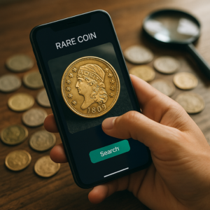 Aplicativo para Encontrar Moedas Raras