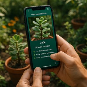 Identifique Plantas com IA e Cuide Melhor do seu Jardim