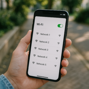 Aplicativo para Descobrir Redes WiFi Disponível