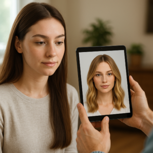 IA Analisa seu Rosto e Sugere um Visual Perfeito para seus Cabelos