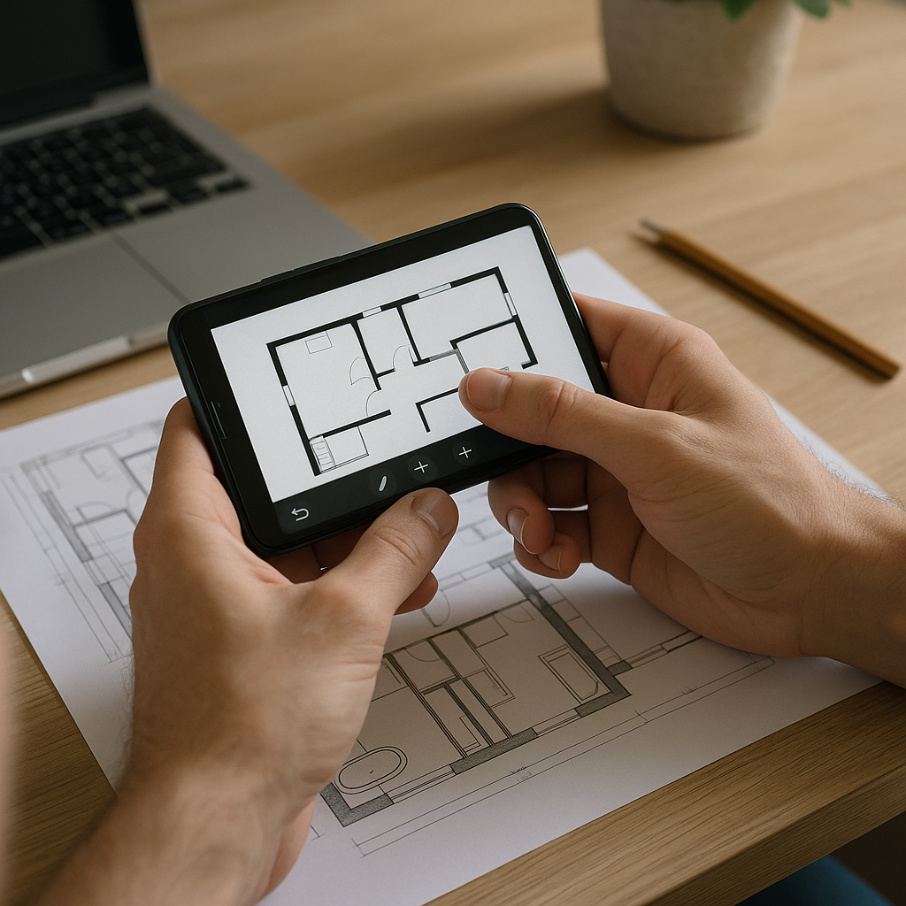 Aplicativo para Fazer Planta da Casa