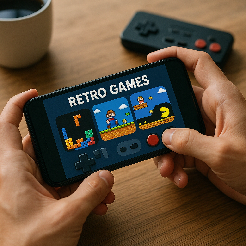 Jogos Retro no Celular: Clássicos Inesquecíveis