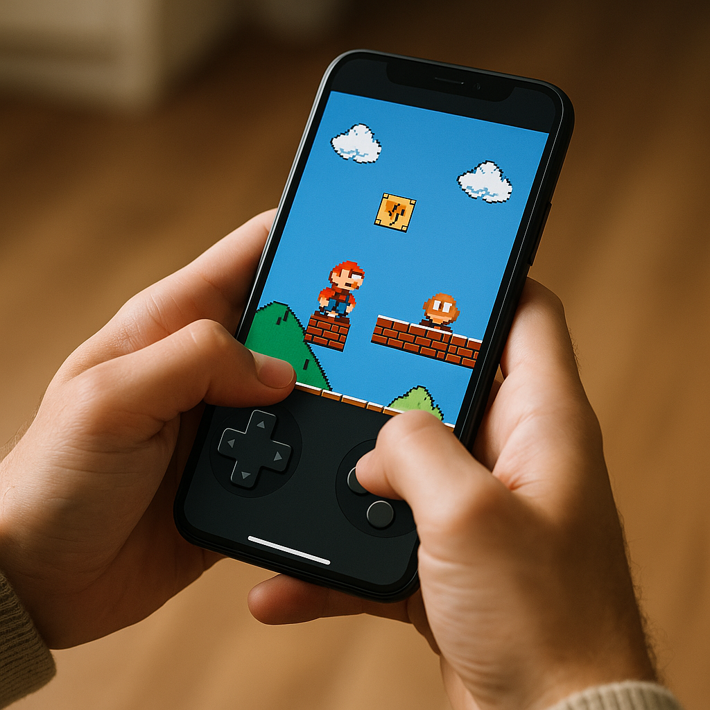 Aplicativo de Jogos Retro: Clássicos em sua Mão