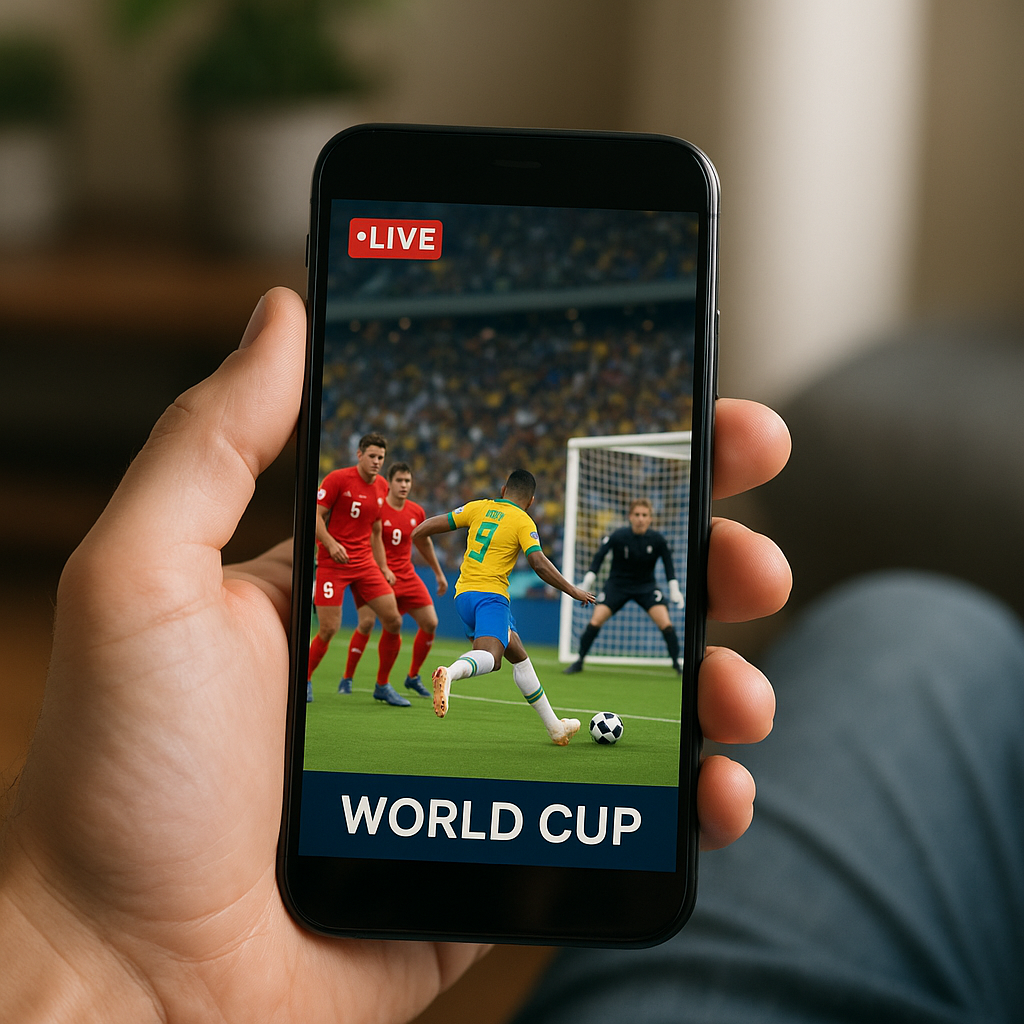Aplicativo para Assistir Copa do Mundo ao Vivo