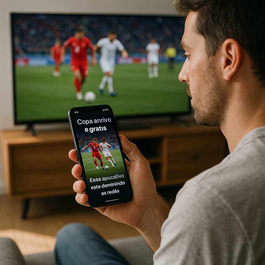 Copa Ao Vivo e Grátis? Esse Aplicativo Está Dominando as Redes