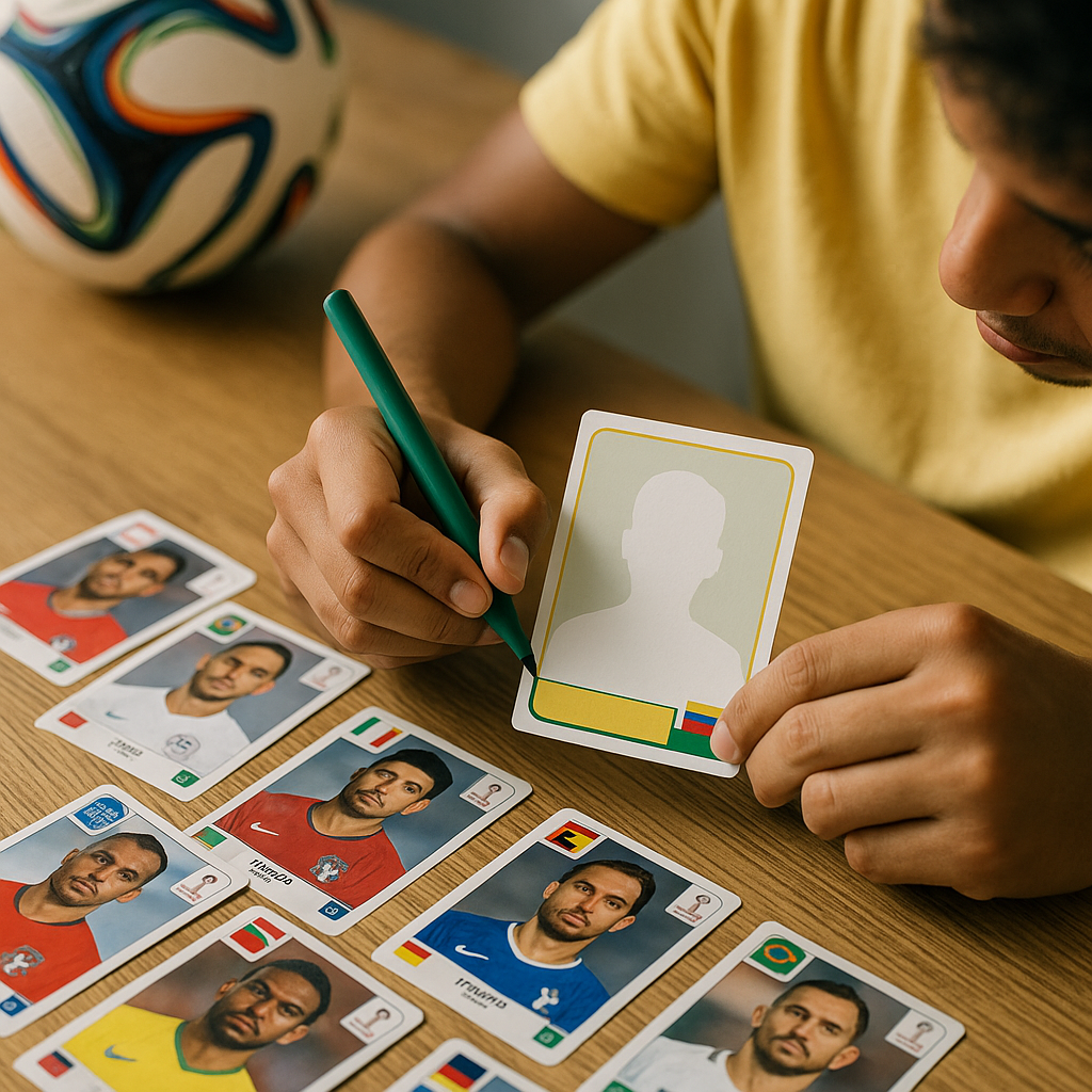 Crie Sua Figurinha da Copa do Mundo
