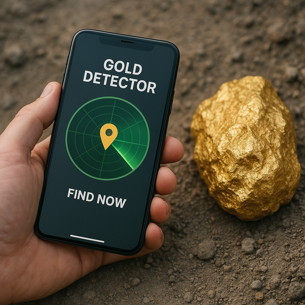 Aplicativo para Detectar Ouro: Encontre Agora