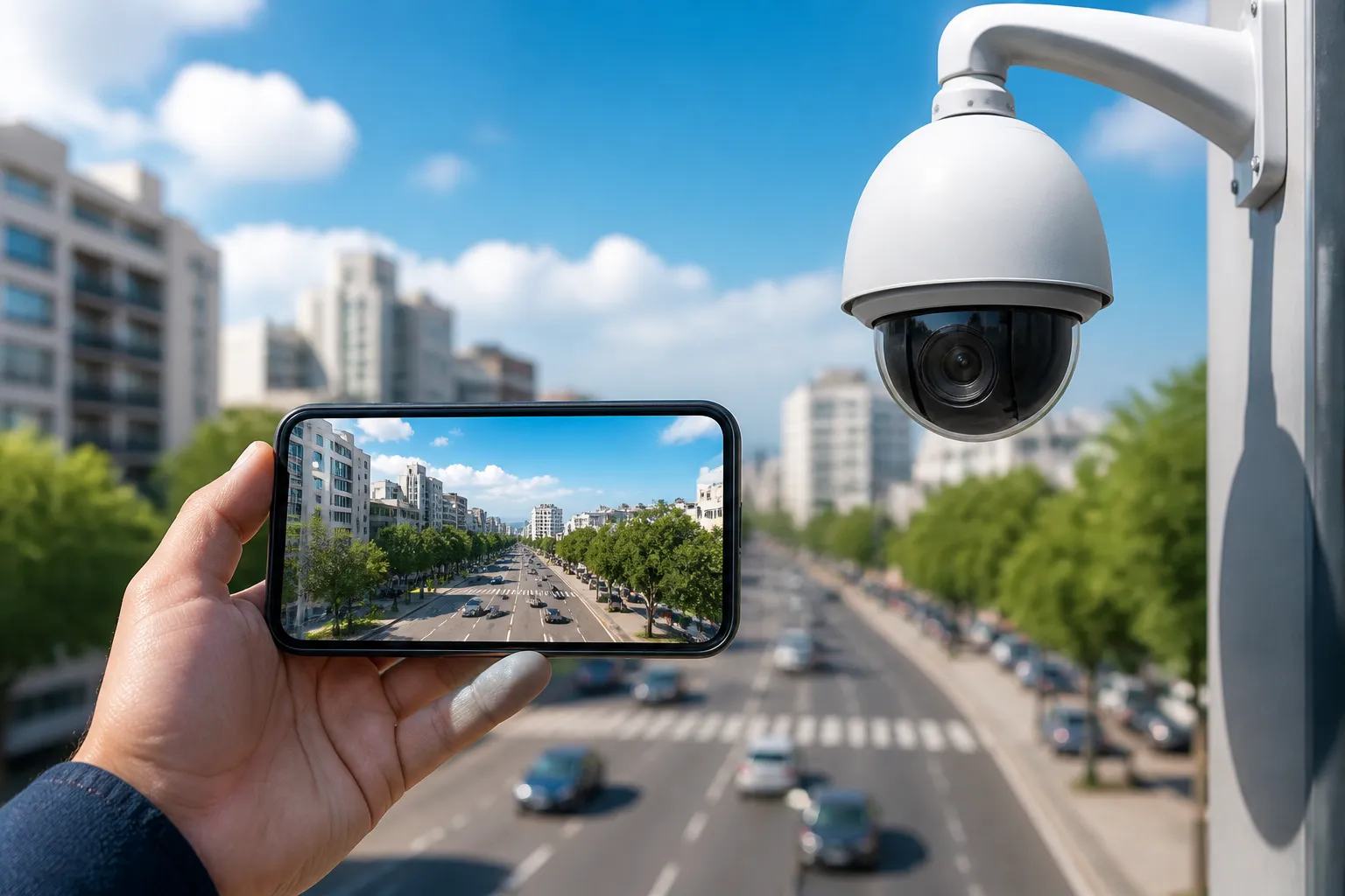 Como Acessar Câmeras de Segurança Pública pelo Celular Agora